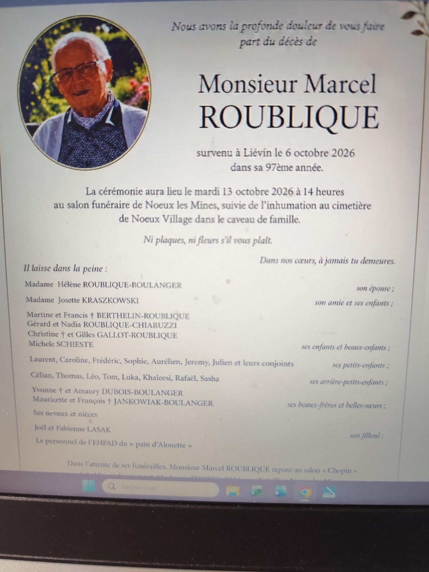 Roublique marcel dc
